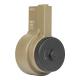 ARES M4 - M16 - AR Style AEG 2150bb Tan Drum Magazine by Ares